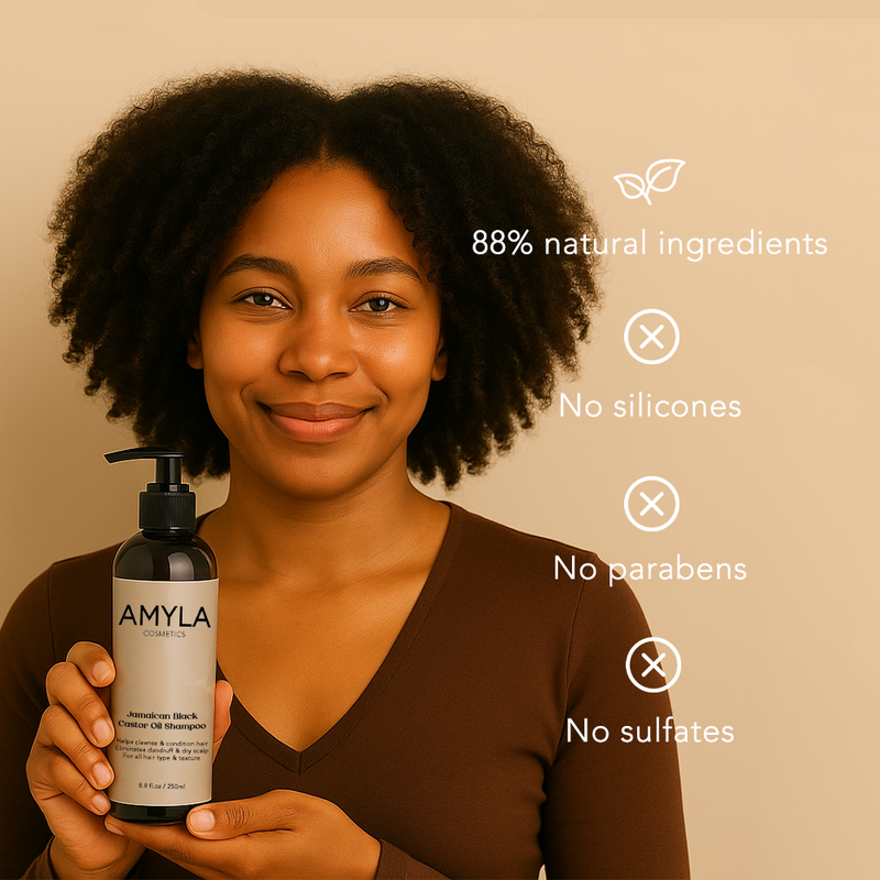 Shampoing à l'huile de ricin noire - Product Image