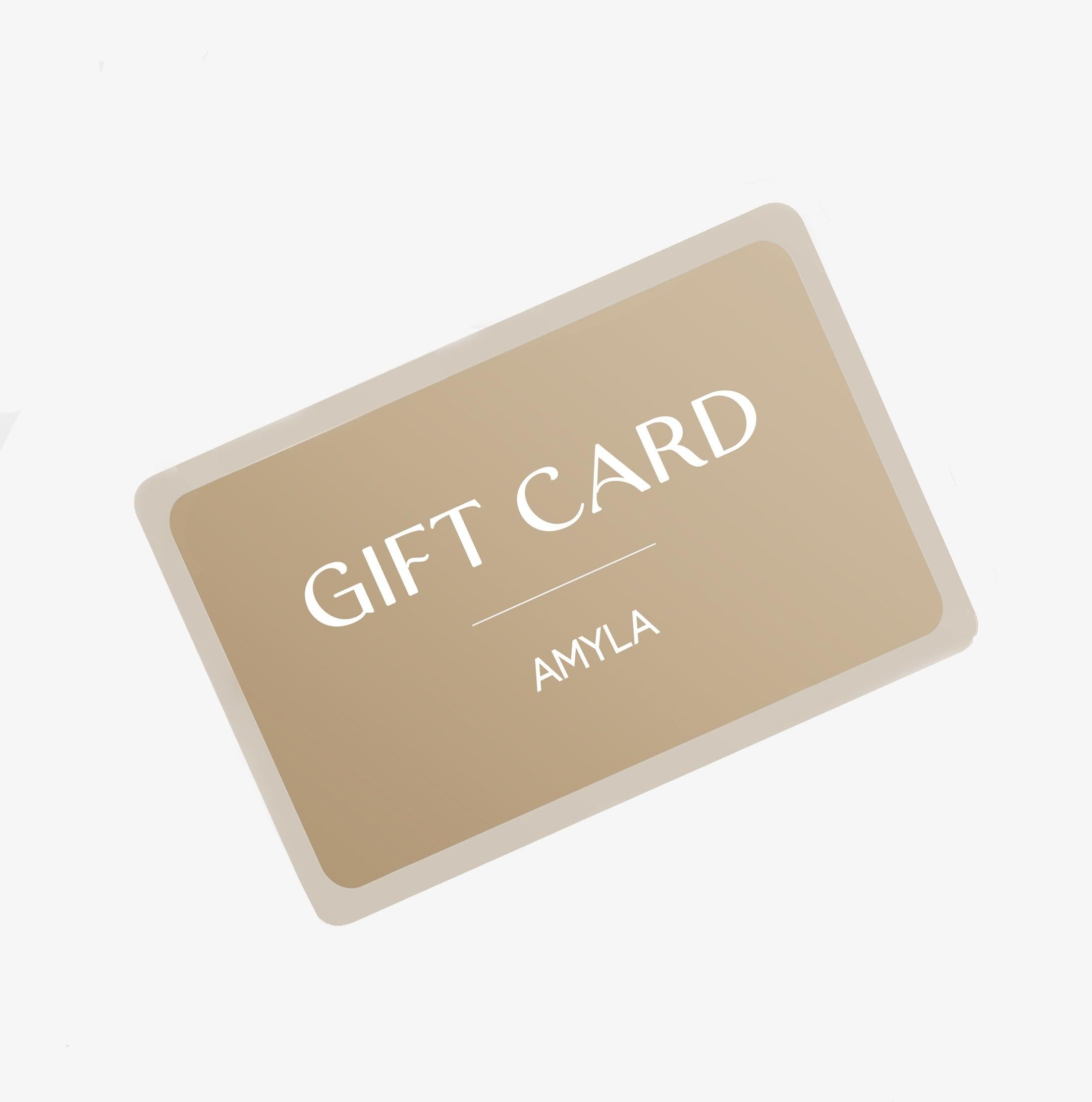 Amyla Cosmetics Gift Card Gift Cards Amyla Cosmetics