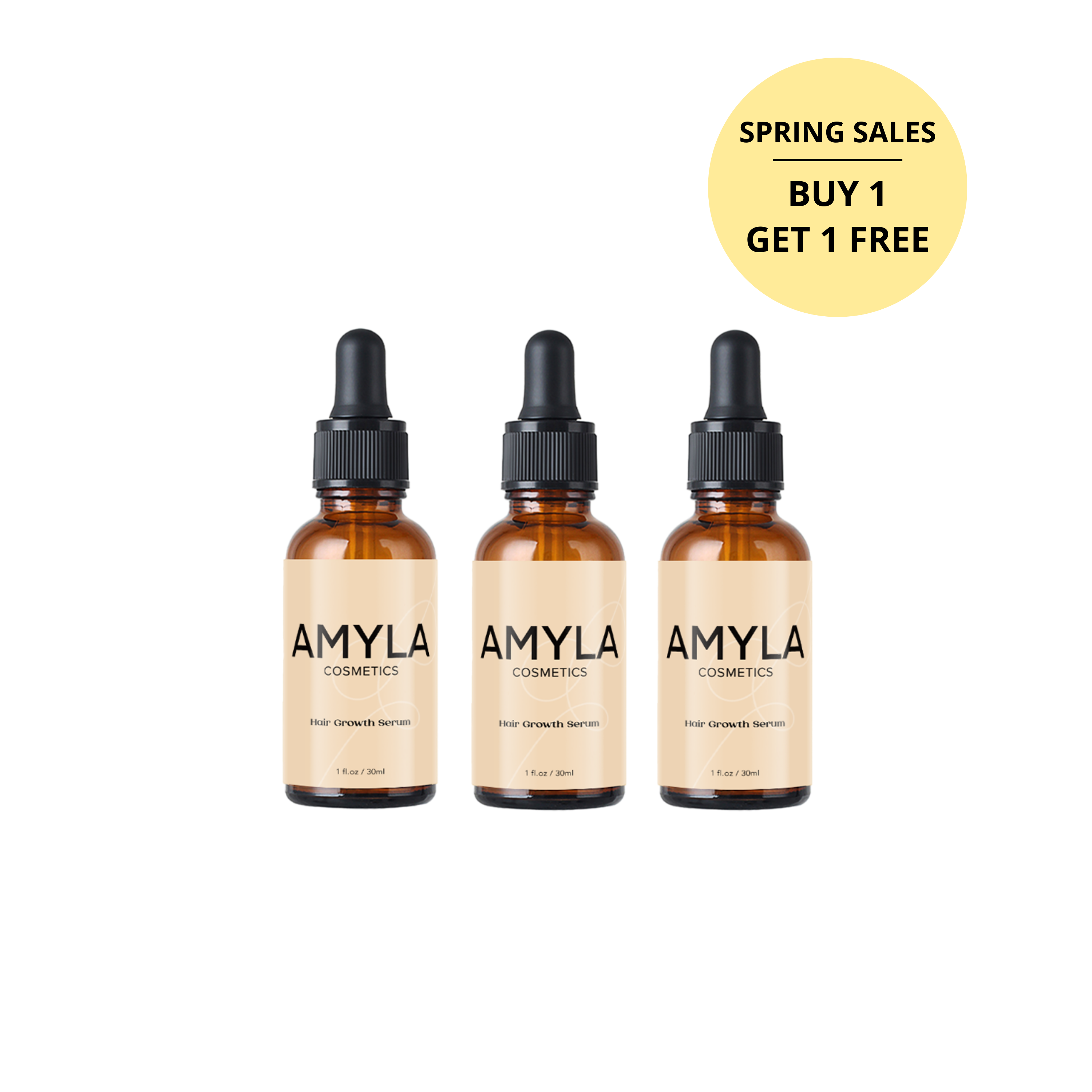 Hair Growth Serum [Pack of 3]