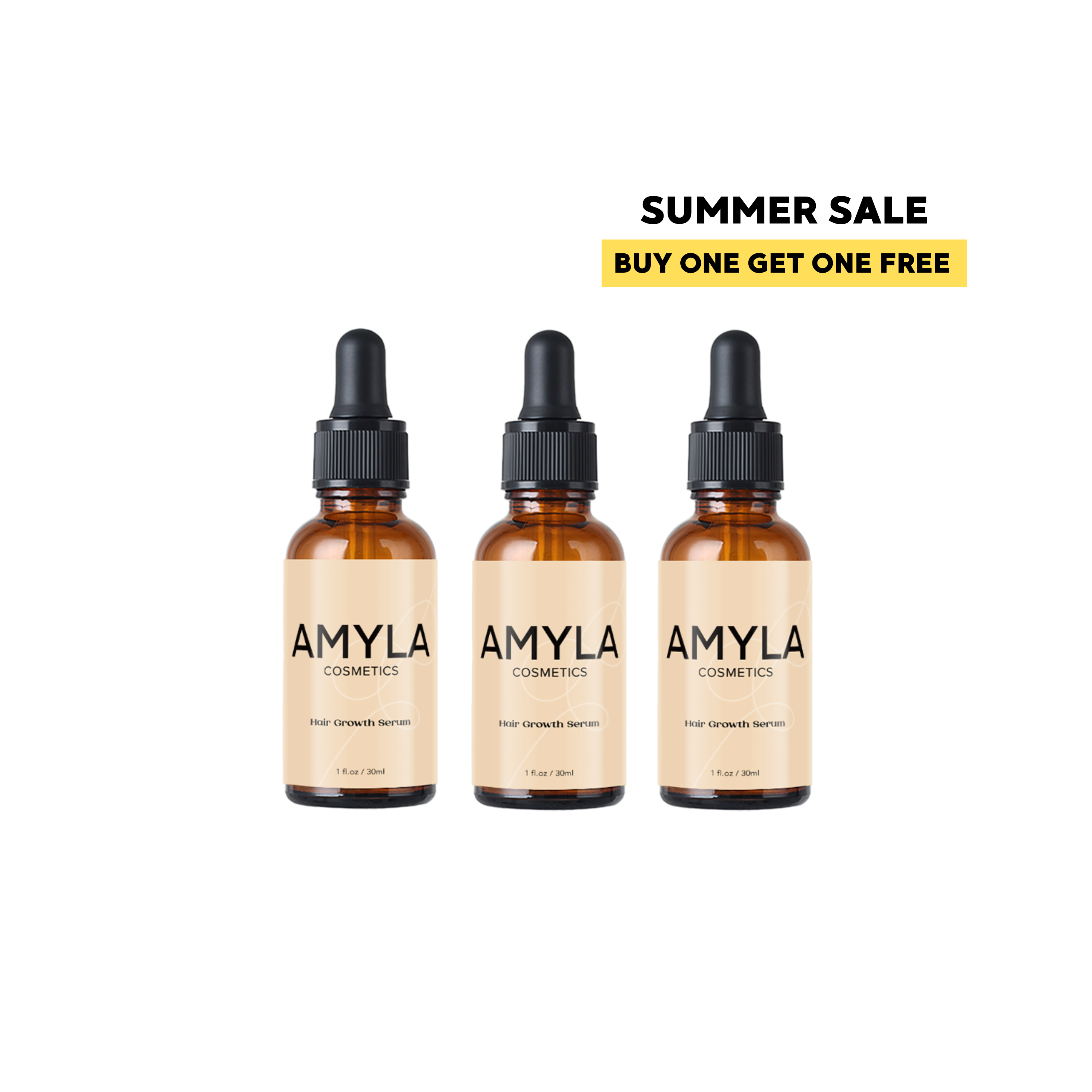 Hair Growth Serum [Pack of 3]