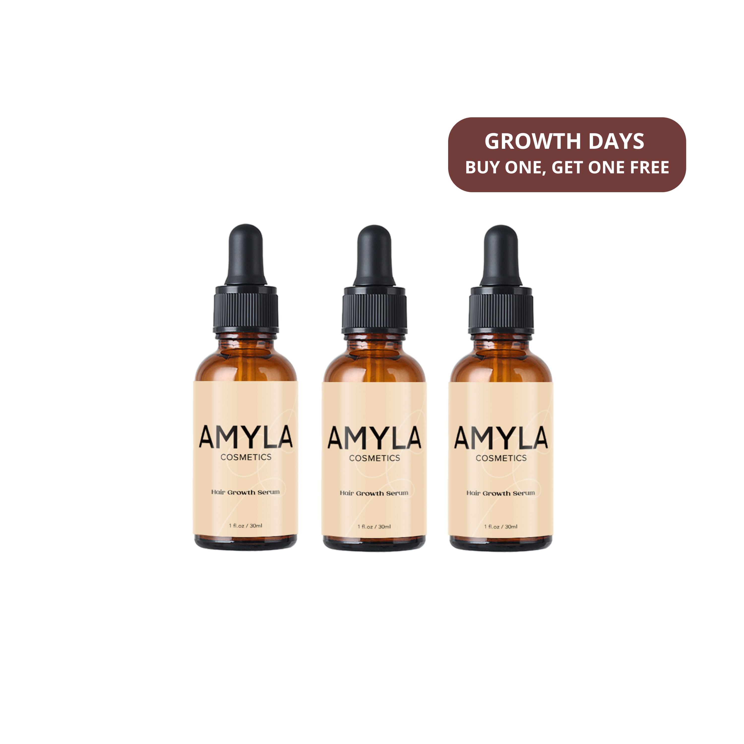 Hair Growth Serum [3 packs]