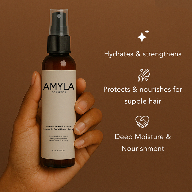 Black Castor Oil Leave-in Conditioner Spray
