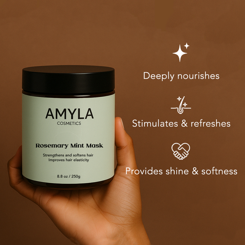Rosemary Mint Strengthening Hair Mask - Product Image