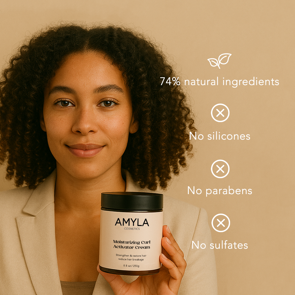 Crème hydratante activatrice de boucles